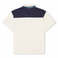 Short-sleeved cotton polo LANVIN for BOY