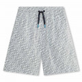 Printed cotton shorts LANVIN for BOY