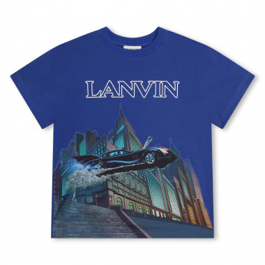 T-shirt con stampa Batmobile LANVIN Per RAGAZZO