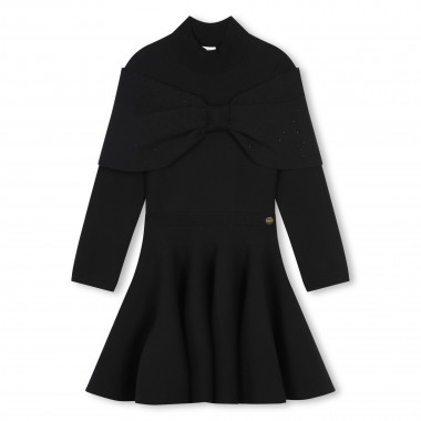 Robe à godets en tricot LANVIN pour FILLE