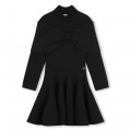 Robe à godets en tricot LANVIN pour FILLE