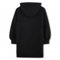 Robe sweat-shirt en molleton LANVIN pour FILLE