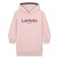 Vestido-sweatshirt em moletão LANVIN para RAPARIGA