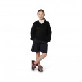 Flared pleated Bermuda shorts LANVIN for GIRL