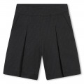 Bermudas largas com pregas LANVIN para RAPARIGA