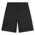 Bermudas largas com pregas LANVIN para RAPARIGA