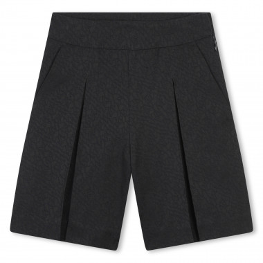 Flared pleated Bermuda shorts LANVIN for GIRL