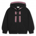 Sweatshirt com fecho e capuz LANVIN para RAPARIGA