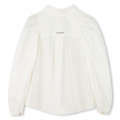 Camisa lantejoulas em popelina LANVIN para RAPARIGA