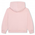 Embroidered hooded sweatshirt LANVIN for GIRL