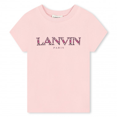 T-shirt com logótipo estampado LANVIN para RAPARIGA