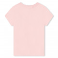 T-shirt with logo illustration LANVIN for GIRL