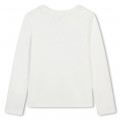 T-shirt com logo brilhante LANVIN para RAPARIGA