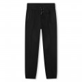 Pantalon de jogging en coton LANVIN pour GARCON