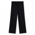 Formal trousers with trim LANVIN for BOY