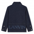 Surchemise en jean avec logo LANVIN pour GARCON