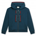 Embroidered logo sweatshirt LANVIN for BOY