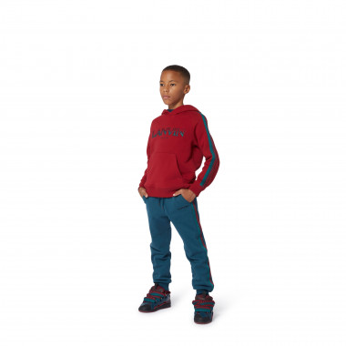 Embroidered logo sweatshirt LANVIN for BOY