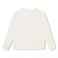 Round-neck logo sweatshirt LANVIN for BOY