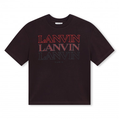 T-shirt logo à manches courtes LANVIN pour GARCON