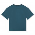 T-shirt with trainer print LANVIN for BOY