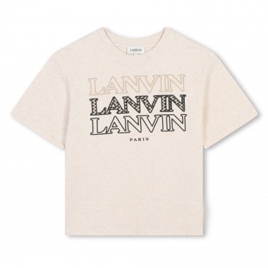 T-shirt avec triple logo LANVIN pour GARCON