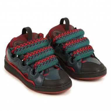 Baskets en cuir avec lacets LANVIN pour GARCON