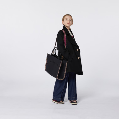 Cotton blend tote bag LANVIN for GIRL