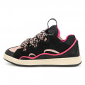 Lace-up leather trainers LANVIN for GIRL