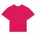 T-shirt con stampa e strass LANVIN Per BAMBINA