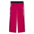 Calças fluidas com lantejoulas LANVIN para RAPARIGA