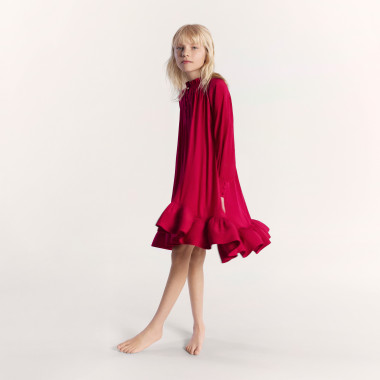 Robe de cérémonie avec volant LANVIN pour FILLE