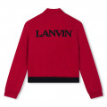 Embroidered sequin cardigan LANVIN for GIRL