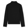 Camisola lisa bordada LANVIN para RAPARIGA