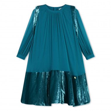 Robe de cérémonie en soie LANVIN pour FILLE