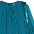 Vestido de cerimónia em cetim LANVIN para RAPARIGA
