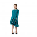 Formal silk dress LANVIN for GIRL