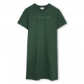 Short-sleeved T-shirt dress LANVIN for GIRL