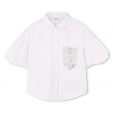 Blouse à manches bouffantes LANVIN pour FILLE