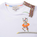 Organic cotton t-shirt with print PAUL SMITH JUNIOR for BOY