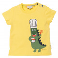 Organic cotton t-shirt with dino PAUL SMITH JUNIOR for BOY