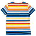 Striped organic cotton t-shirt PAUL SMITH JUNIOR for BOY