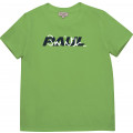 T-shirt van biologisch katoen PAUL SMITH JUNIOR Voor