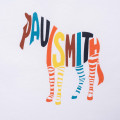 Katoenen T-shirt korte mouwen PAUL SMITH JUNIOR Voor
