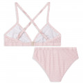 Two-piece jersey swimsuit MICHAEL KORS for GIRL