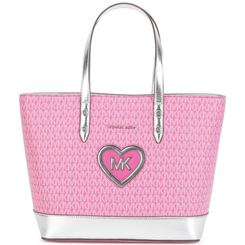 MICHAEL KORS Tas van gecoat textiel meisje roze Kids around