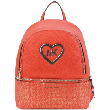 Rucksack with heart patch MICHAEL KORS for GIRL