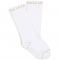 Socks with metallic details MICHAEL KORS for GIRL