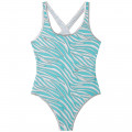 Printed 1-piece bathing suit MICHAEL KORS for GIRL