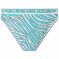 Printed 2-piece bathing suit MICHAEL KORS for GIRL